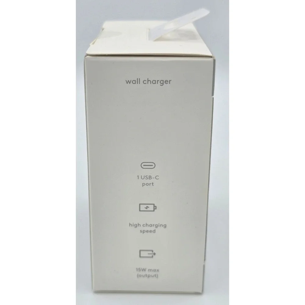 Heyday Avocado USB-C Wall Charger 15W High Speed Charging Green Brown 080086305‎